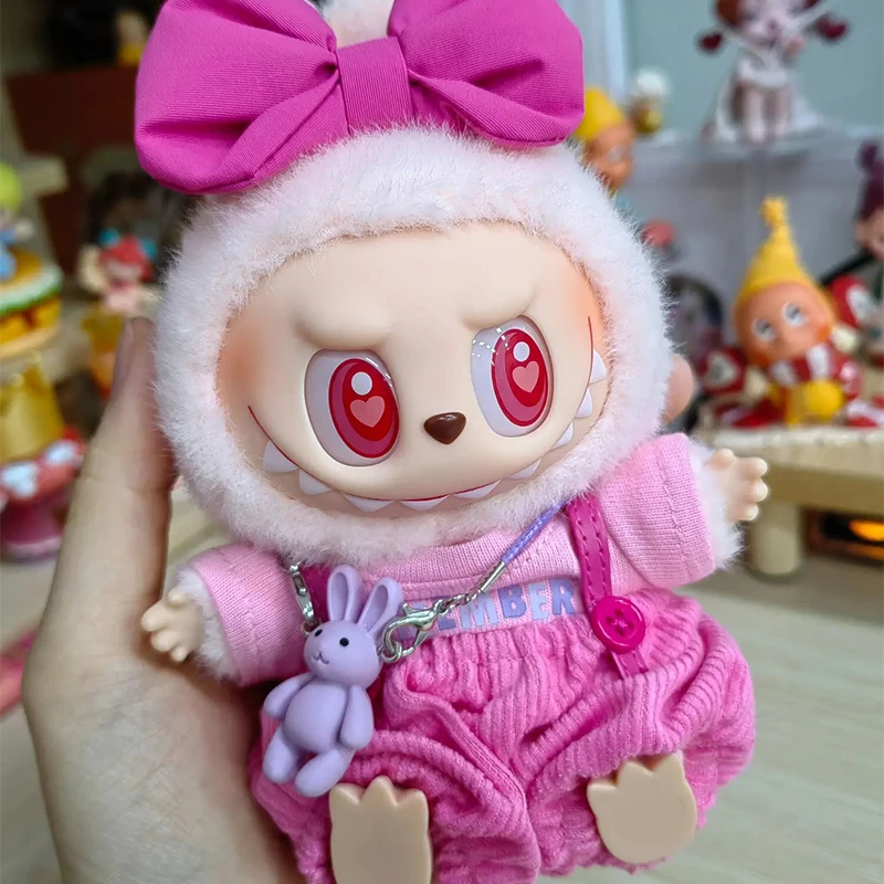 

Для 15/17 см Labubu 3.0 Big Into Energy Dress Up Kit милый наряд с повязкой для волос для модных аксессуаров для кукол