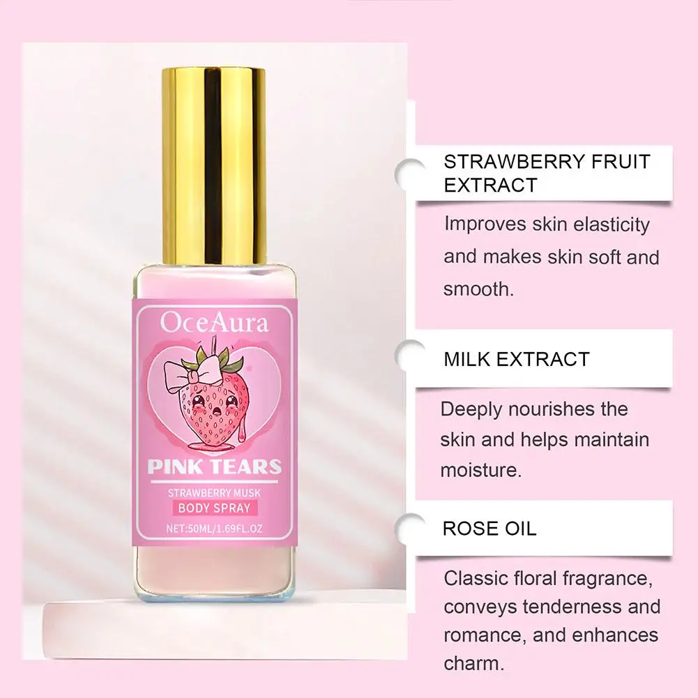 50 ml Marke Arabisch Anhaltender Duft Körper Spray Parfüm Frauen Floral Duft Pheromon Eau De Parfum Frauen Sexy Duft