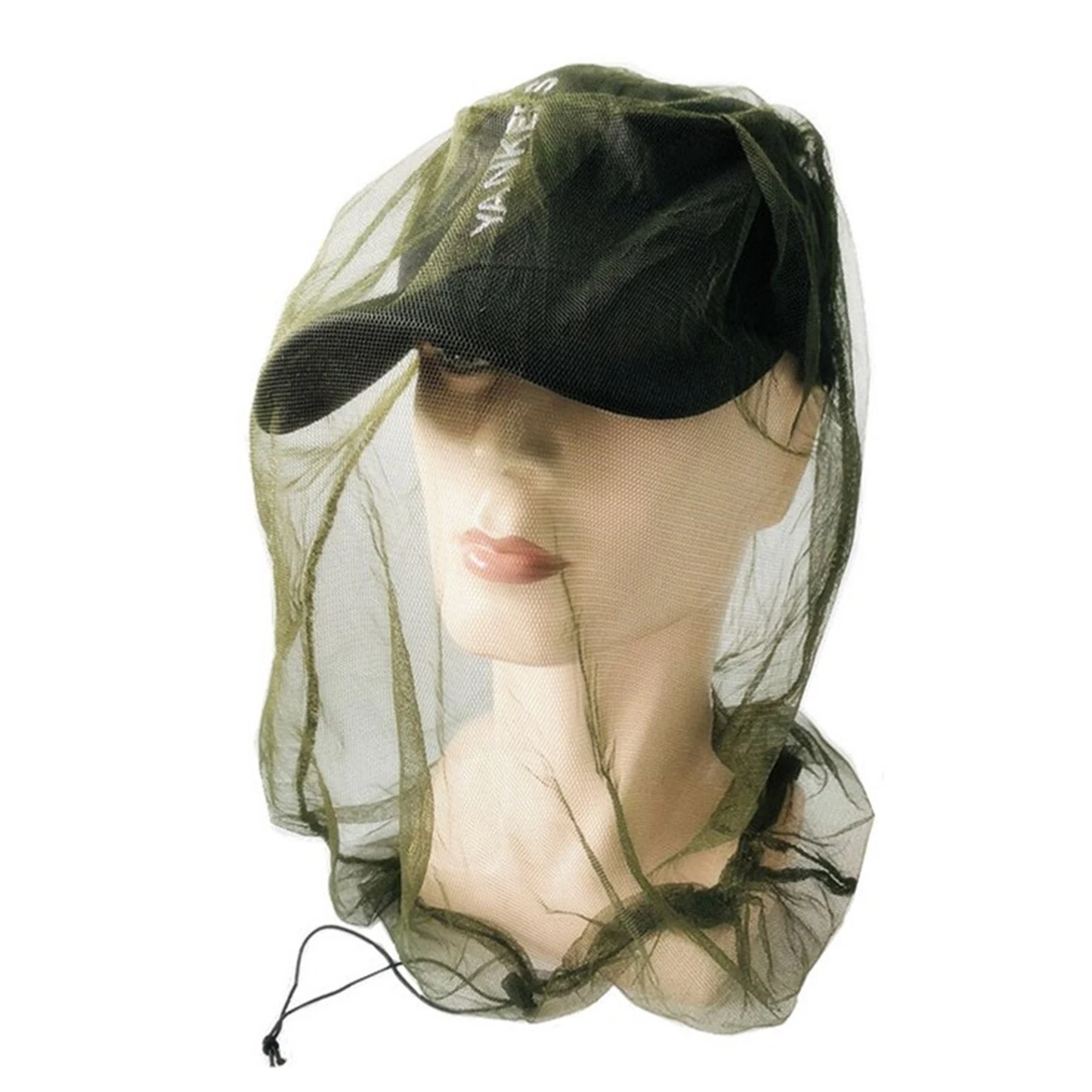 Anti-Mücken-Angelmütze, atmungsaktiv, verstellbar, Netz-Angelmütze für Männer und Frauen, für Outdoor-Reisen, Angeln, Camping – Detail 3