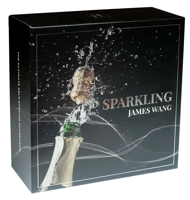 

Sparkling by James Wang Magic Trick The Ultimate Self-Opening Champagne Magia Magie Magicians Props Illusions Gimmick Tutorial