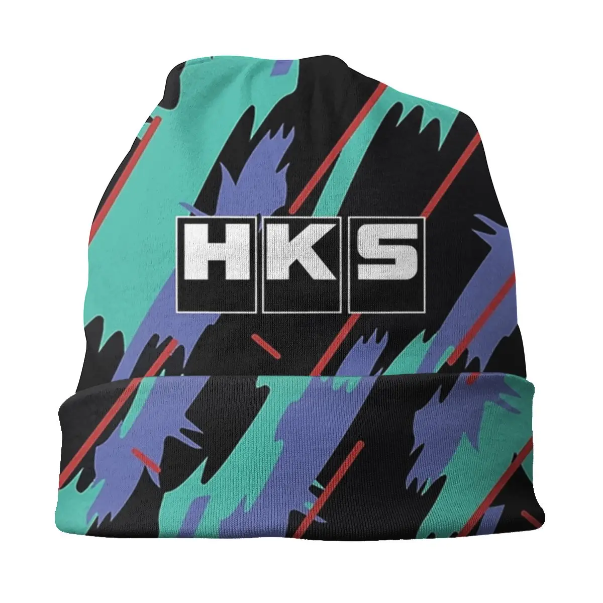 Winter Warm HKS Advan JDM Bonnet Femme Slouchy Beanie Hat Fashion Outdoor Ski Skullies Beanies Caps for Men Women