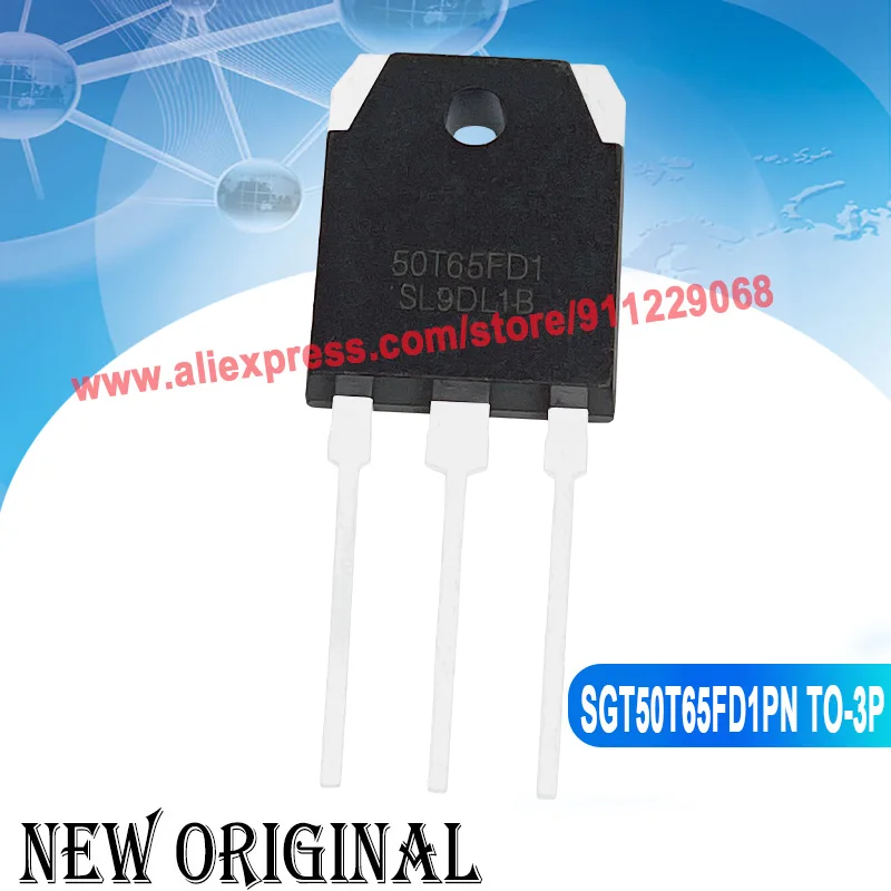 (2~5 Pieces) 50T65FD1  SGT50T65FD1PN  IGBT 50A 650V TO-3P