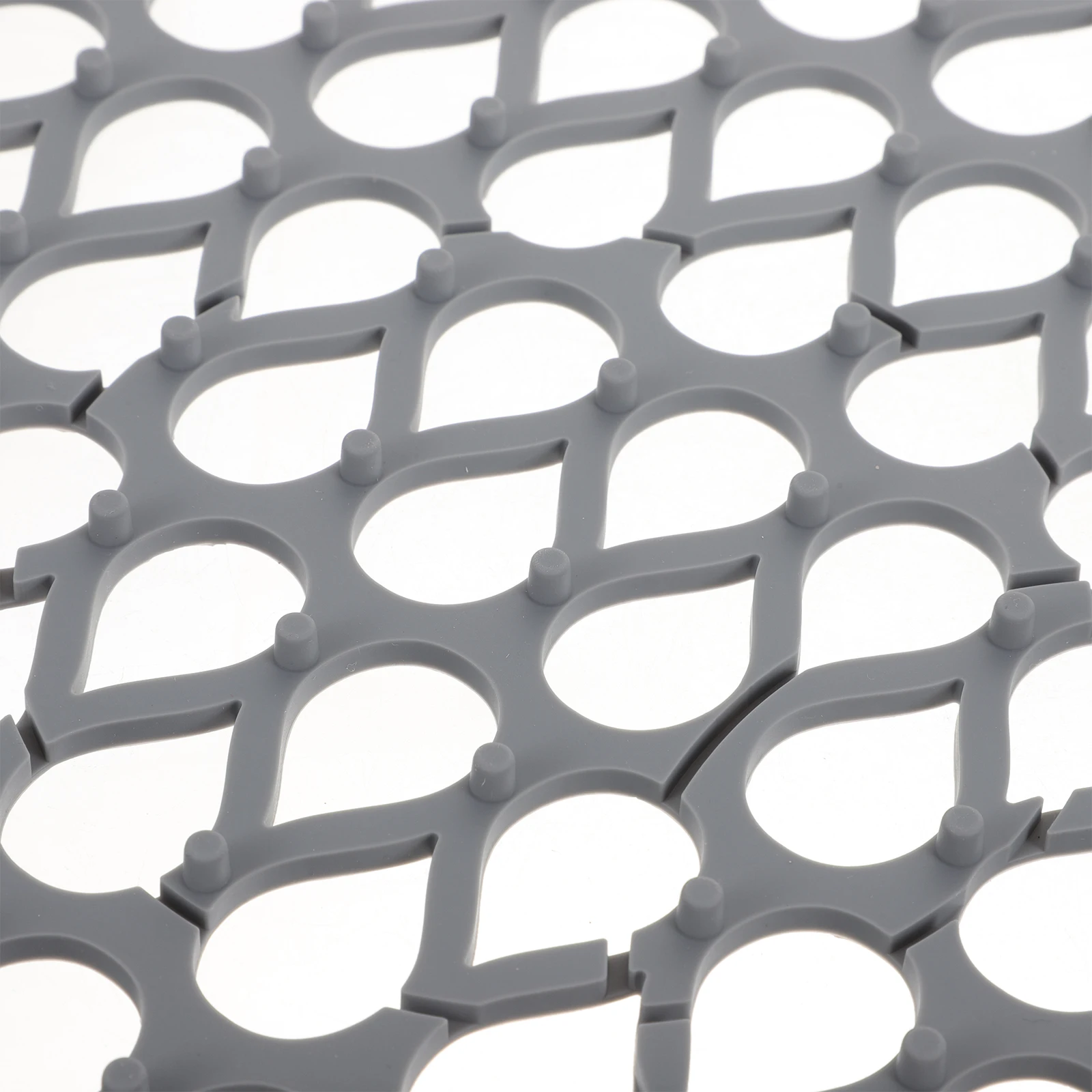 

Silicone Mat Kitchen Protector Fast Draining Dish Drying Grid Reusable Stainless Steel Sink Guard Drain Pad For Glassware