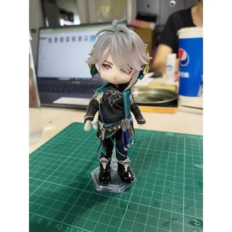 Alhaitham Ob11 pakaian 1/12 Bjd ob24 Gsc produk buatan tangan Anime permainan Cosplay Aksesori mainan gratis ongkos kirim