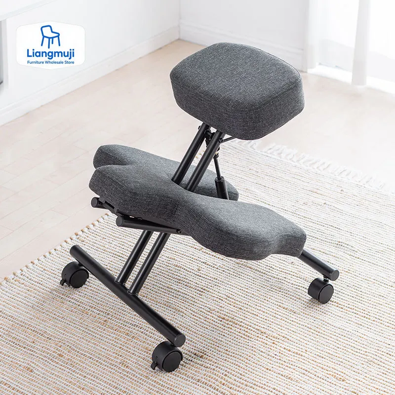 Kneeling Chair - Home Office Ergonomic Computer Desk Stool For Active Sitting Relieving Back and Neck Pain & Improving Posture