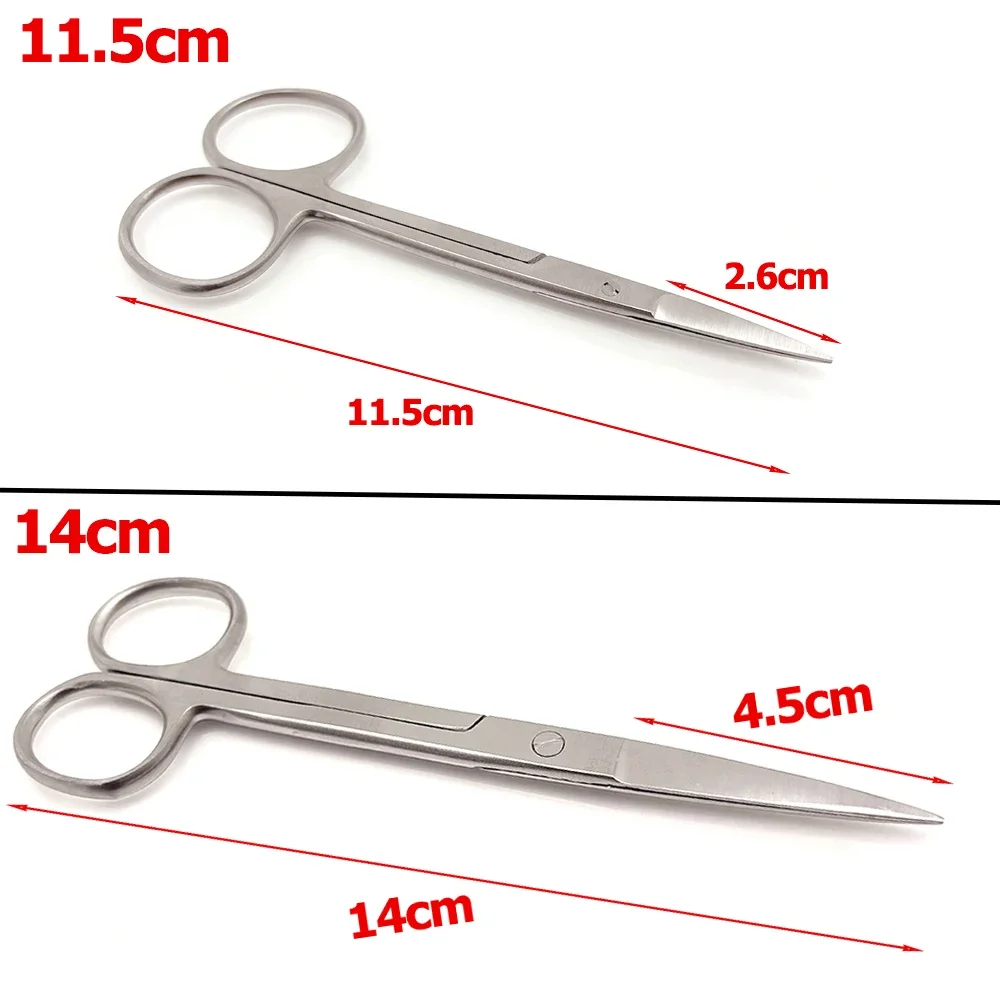 Stainless Steel Straight Medical Dental Surgical Scissors Ophthalmic Precision Cutting Tool Surgical Equipment