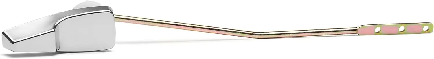 

Front Mount Toilet Tank Lever Flush Handle, Chrome Finish, Compatible with Mansfield 160/210/211