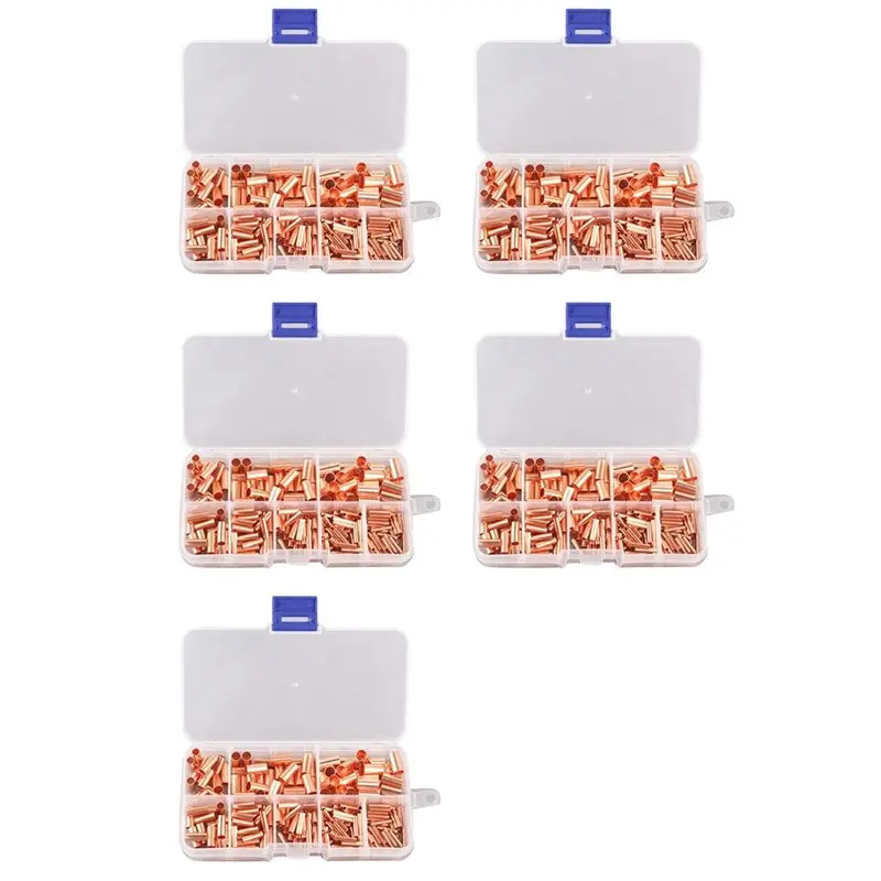 

Набор медных соединительных трубок и клемм ABGH-1250Pcs GT: Малые медные трубчатые клеммы, кабельные наконечники, гильзы-фитинги