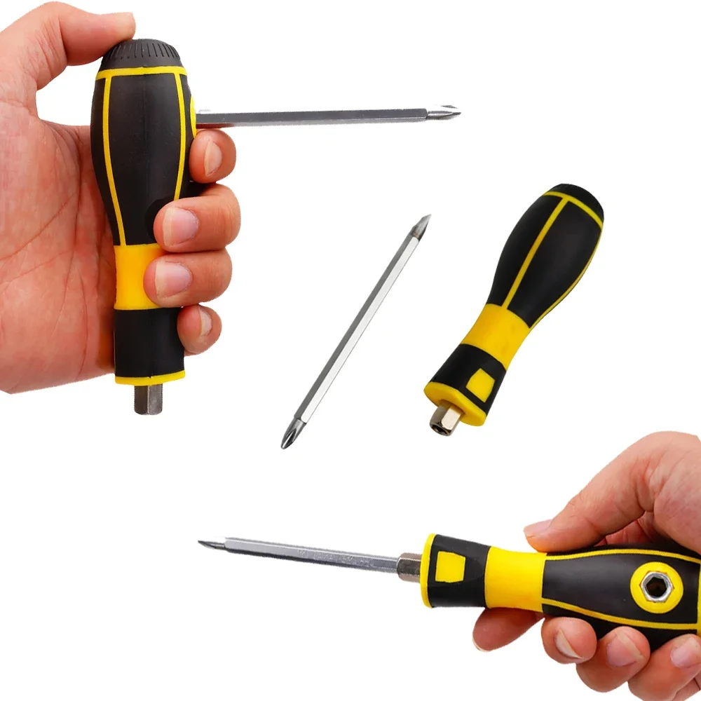 

Screwdriver Hand Tool, Dual Purpose Screwdriver, Replaceable Screwdriver