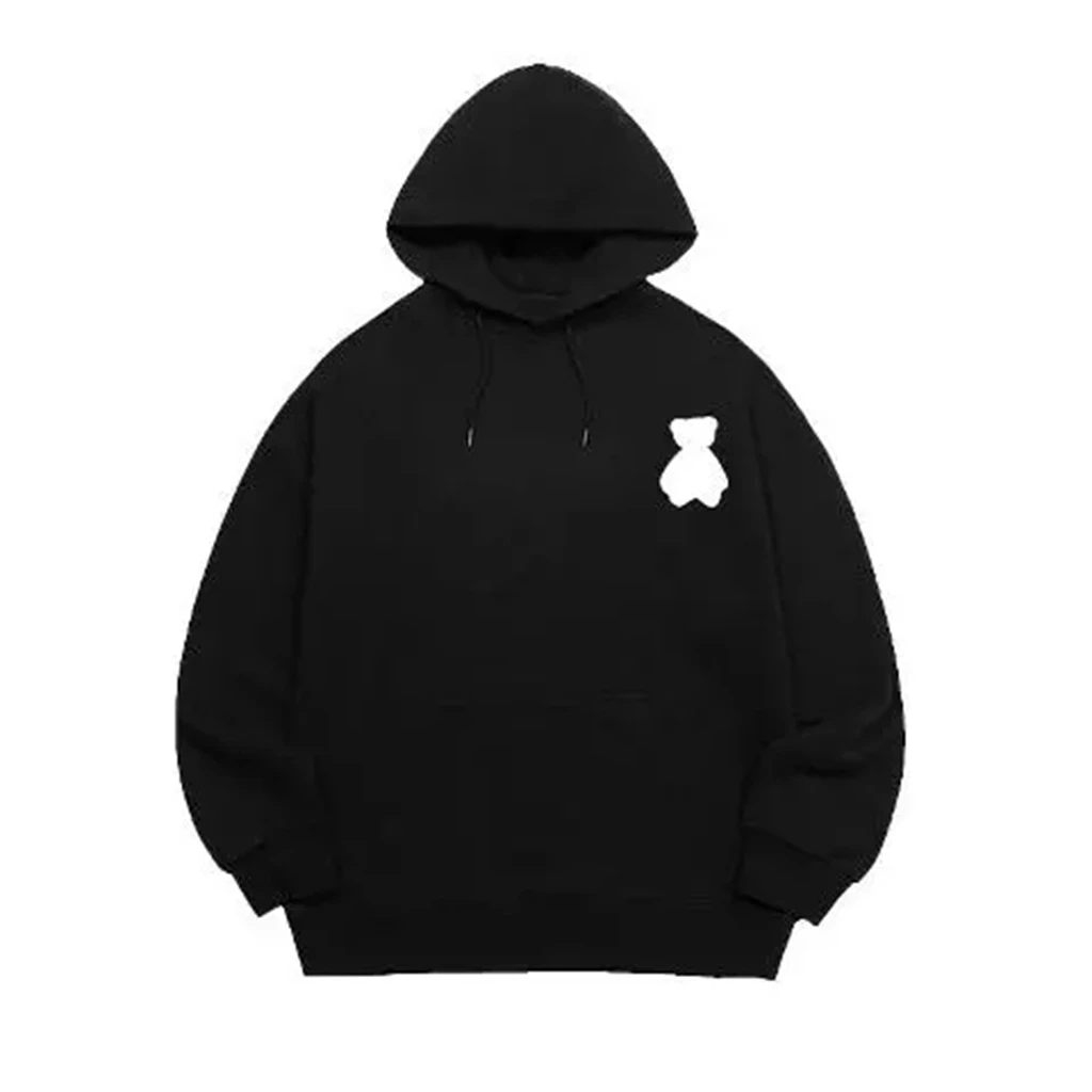 

Kpop Y2K Star Printe толстовки женщина медведь SAME фиолетовый пуловер одежда Y2k уличная одежда свободные толстовки