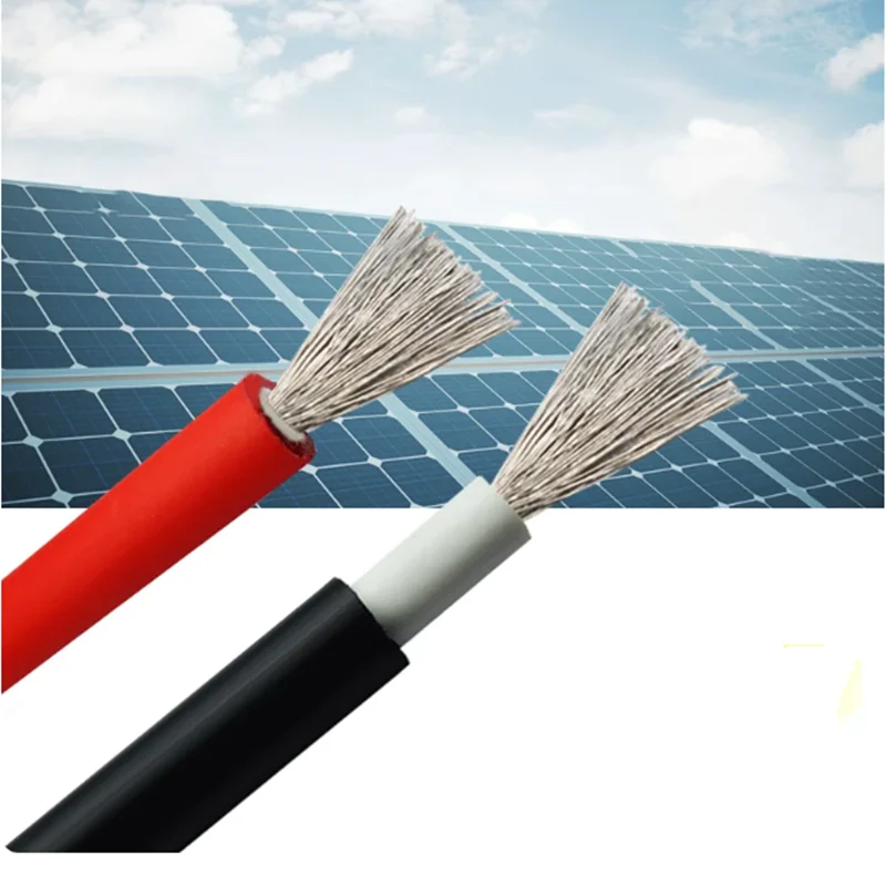 Image 4: 6mm2 PV1-F le noir jumeau long de câble solaire de CC/rouge TUV approuvé 10 mètres
