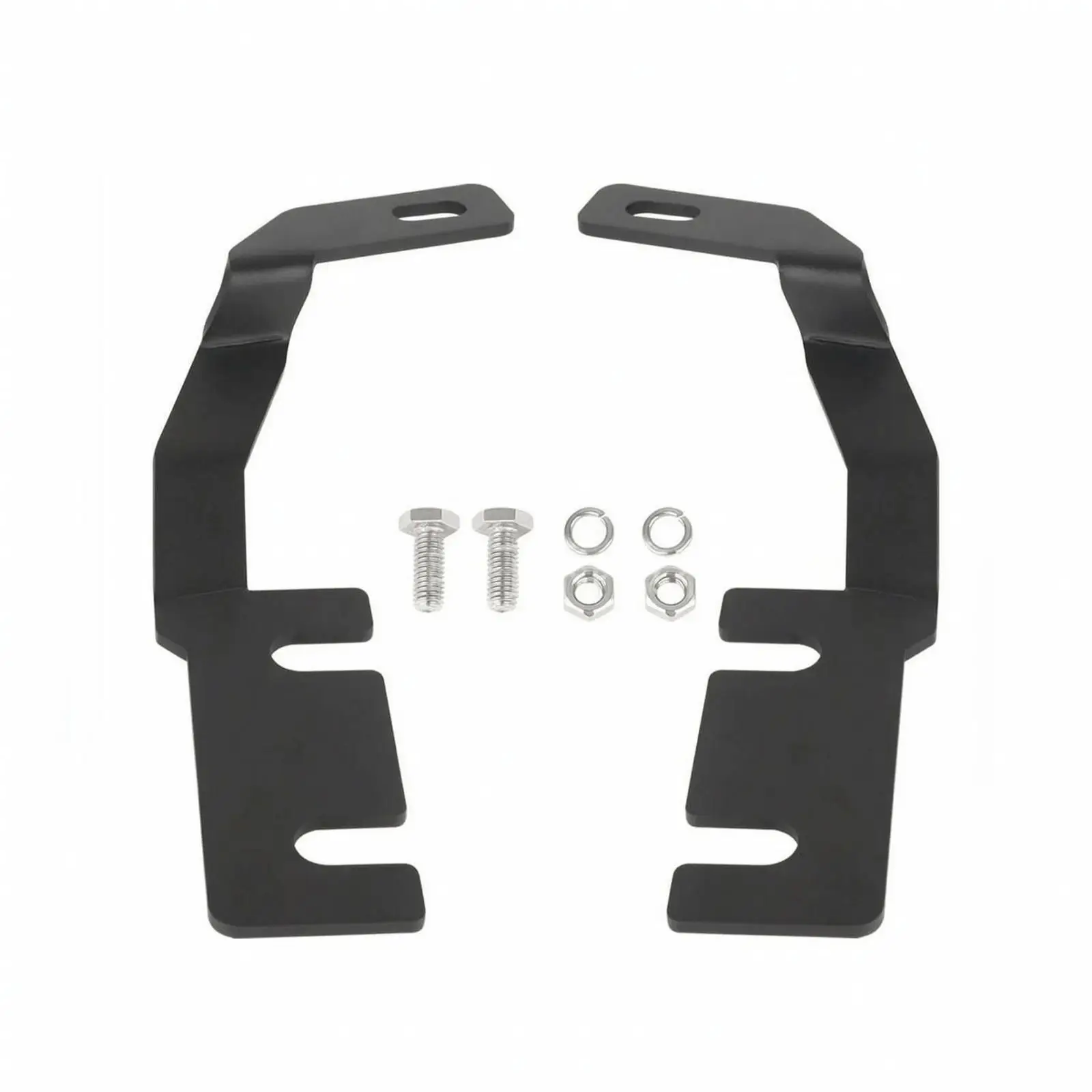 A-Pillar Mounting Brackets with Hardware Powder-Coated A-Pillar Light Brackets Rust-Resistant Bolt-on for off-Roaders