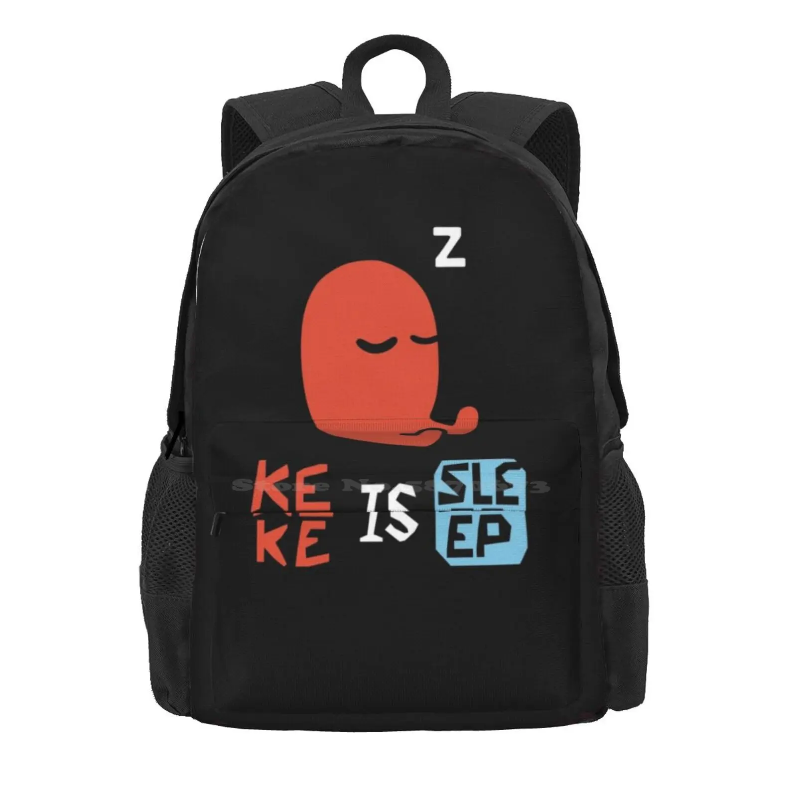 Keke Is Sleep Hot Sale Schoolbag Backpack Fashion Bags Keke Is Sleep Baba Is You Puzzle Game