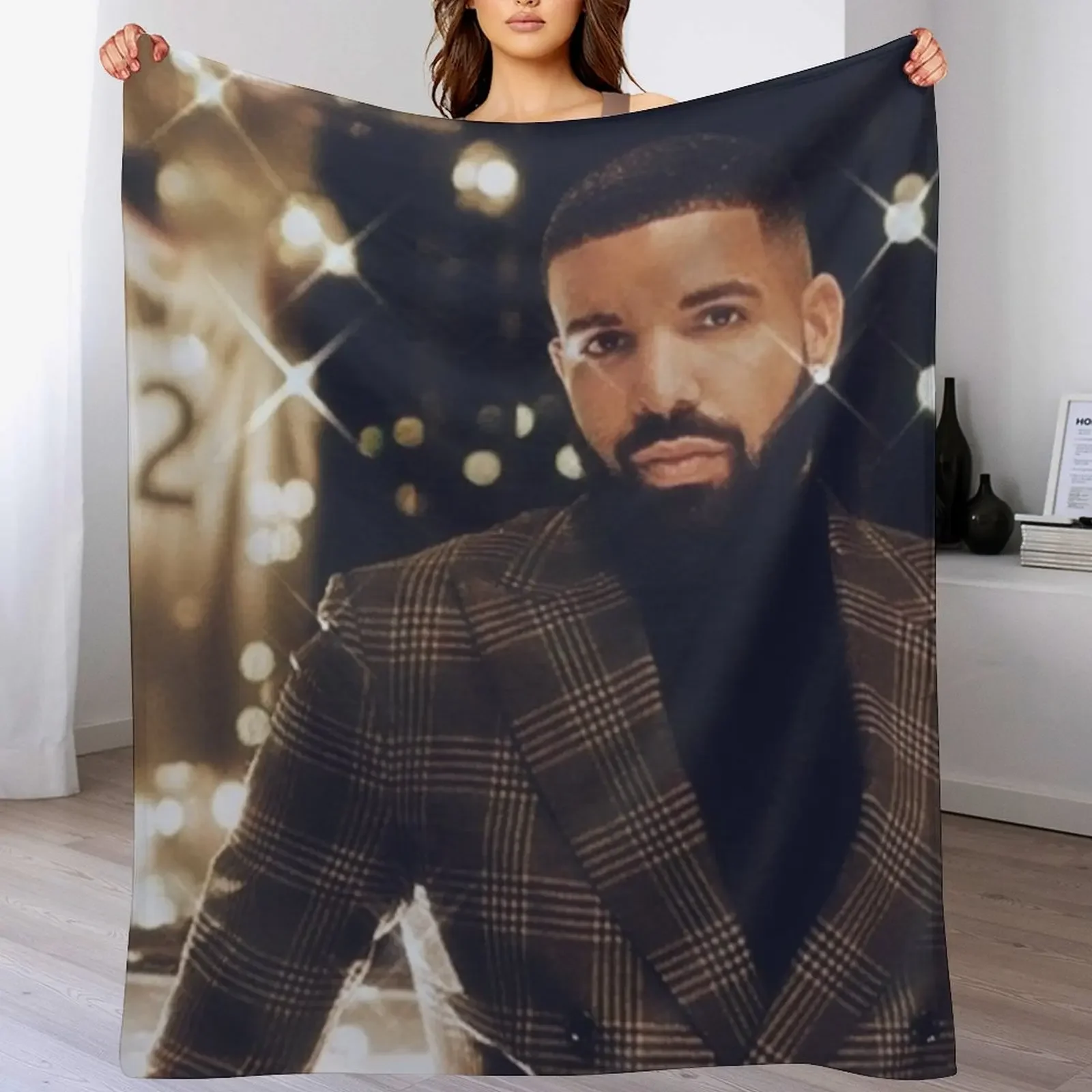 

Drake Throw Blanket Furry Comforter Personalized Gift Blankets