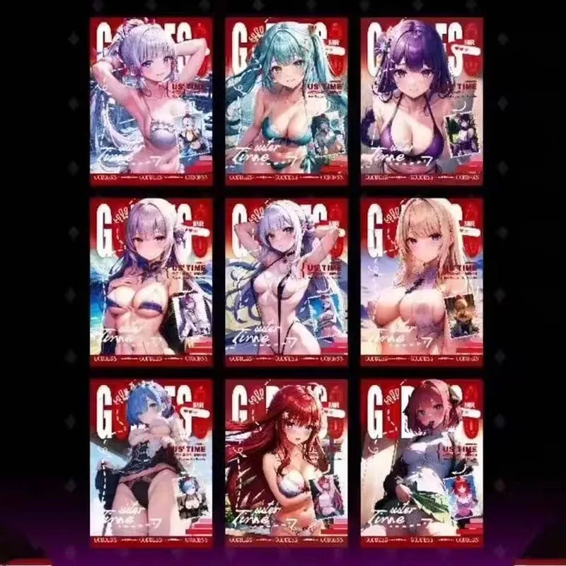 New Style Sexy Naked Card Limited Sale ACG Goddess Story,Bikini Big Boobs Cute Big Ass Wife Card Collection Blind Box Gift