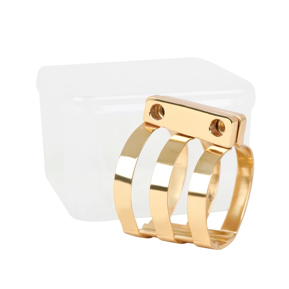 

1set Saxophone Mouthpiece Clip Reed Clips Copper Metal ABS Case Protective Replacement Accessories for Alto Sax