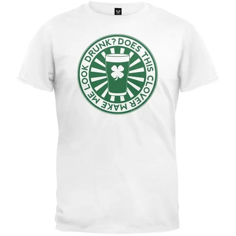 

Does this Clover Adult Mens T Shirt