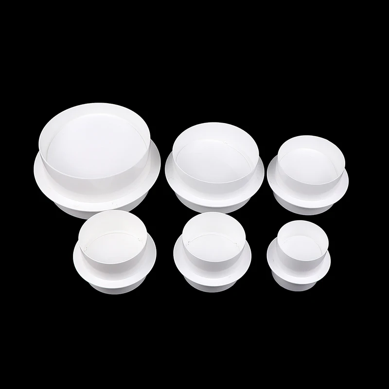 Abs Round Duct Check Valve Duct Connector Dampers Ventilation Check Valve Dampers Backing Plate