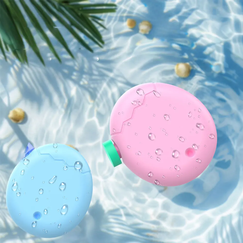 1pc Game Console Cover Solid Color For Tamagotchi For Paradise Liquid Silicone Protection Cover With Lanyard Game Console Parts