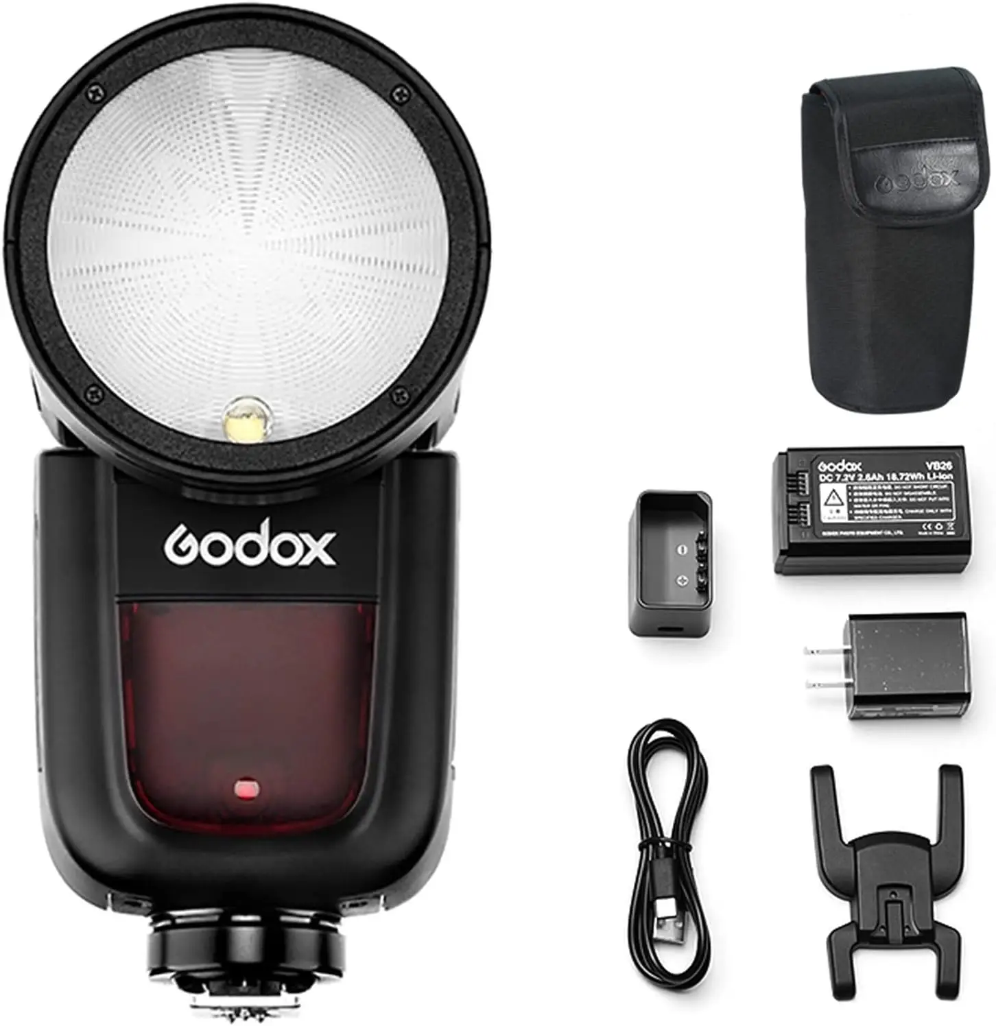 Godox-V1-C Round He… - image