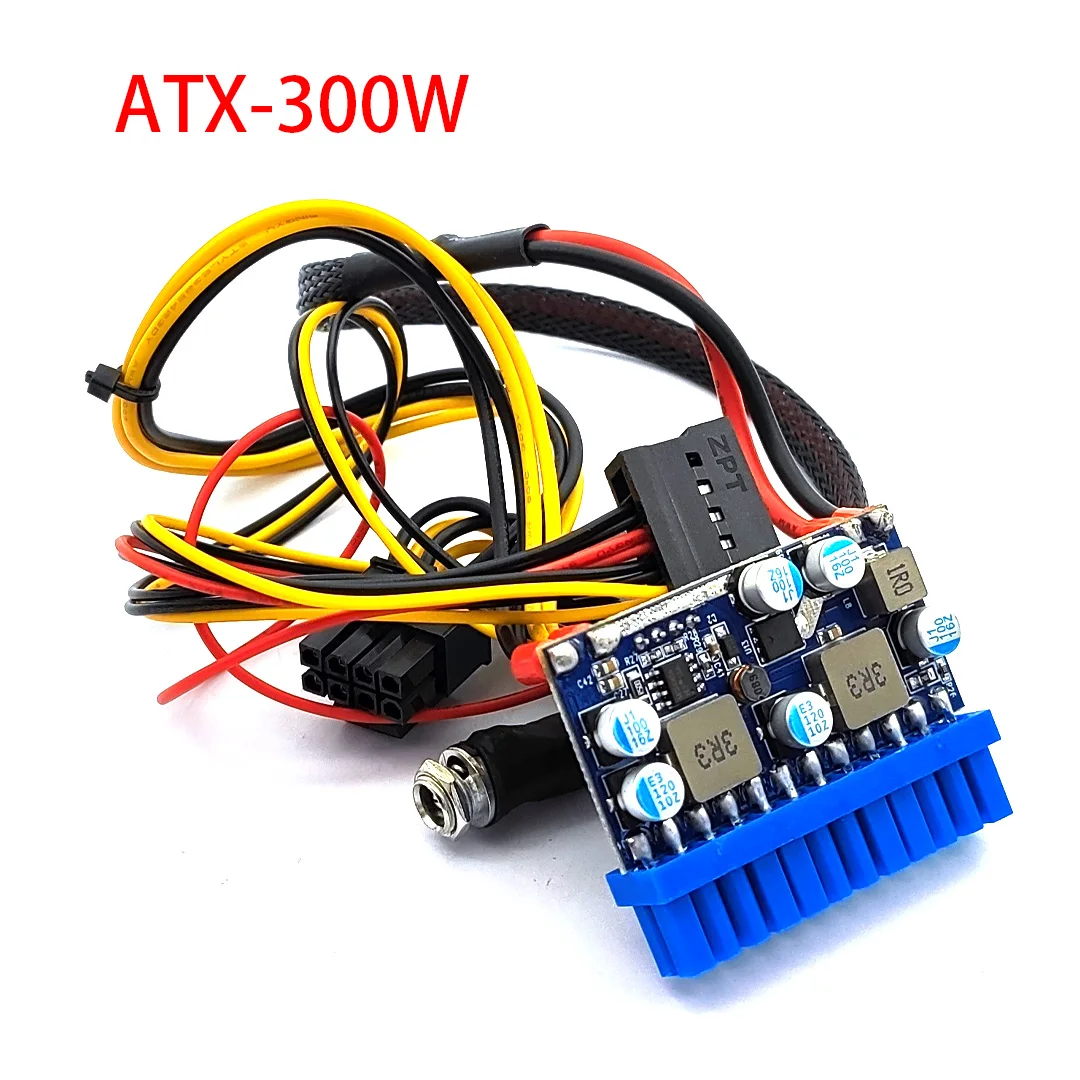 

New 12V 24PIN DC to ATX DC-ATX 300W Mini ITX Direct Plug Power Module Conversion Board Soft Route 12V High Power Direct Plug