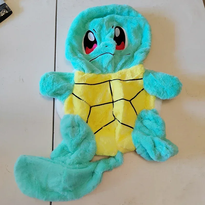 30/90cm Squirtle Huge Pokemon Anime Plush Toys Big Pokémon Plushie Kawaii Semi-finished Leather Holster Pillow Gift for Children