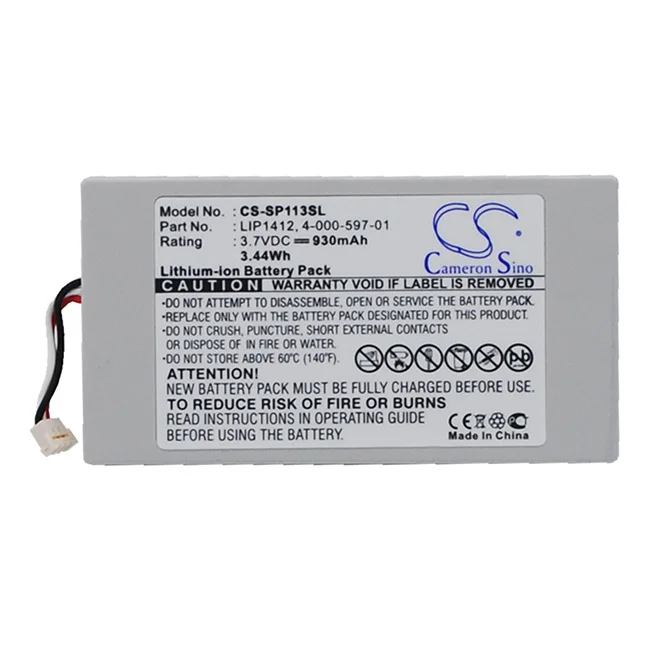 Cameron Sino 850mAh Battery for Sony PSP GO  PSP-NA1006  PSP-N100 4-000-597-01  LIP1412