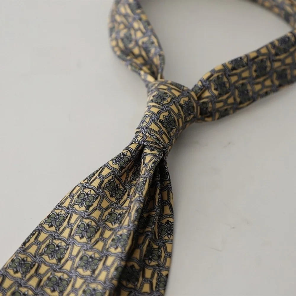 Modische Elegante Paisley-Krawatte 9cm Breit Polyester Bedruckte Krawatten Formelle Hemd-Accessoires Luxus-Krawatten für Studenten – Detail 6