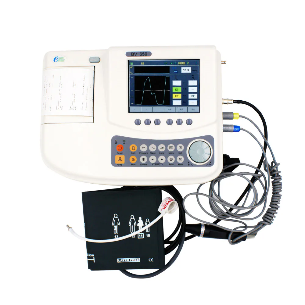 Bestman ABI TBI Detector, Vascular Blood Flow Velocity Detector, Blood Flow Velocity Waveform BV-650