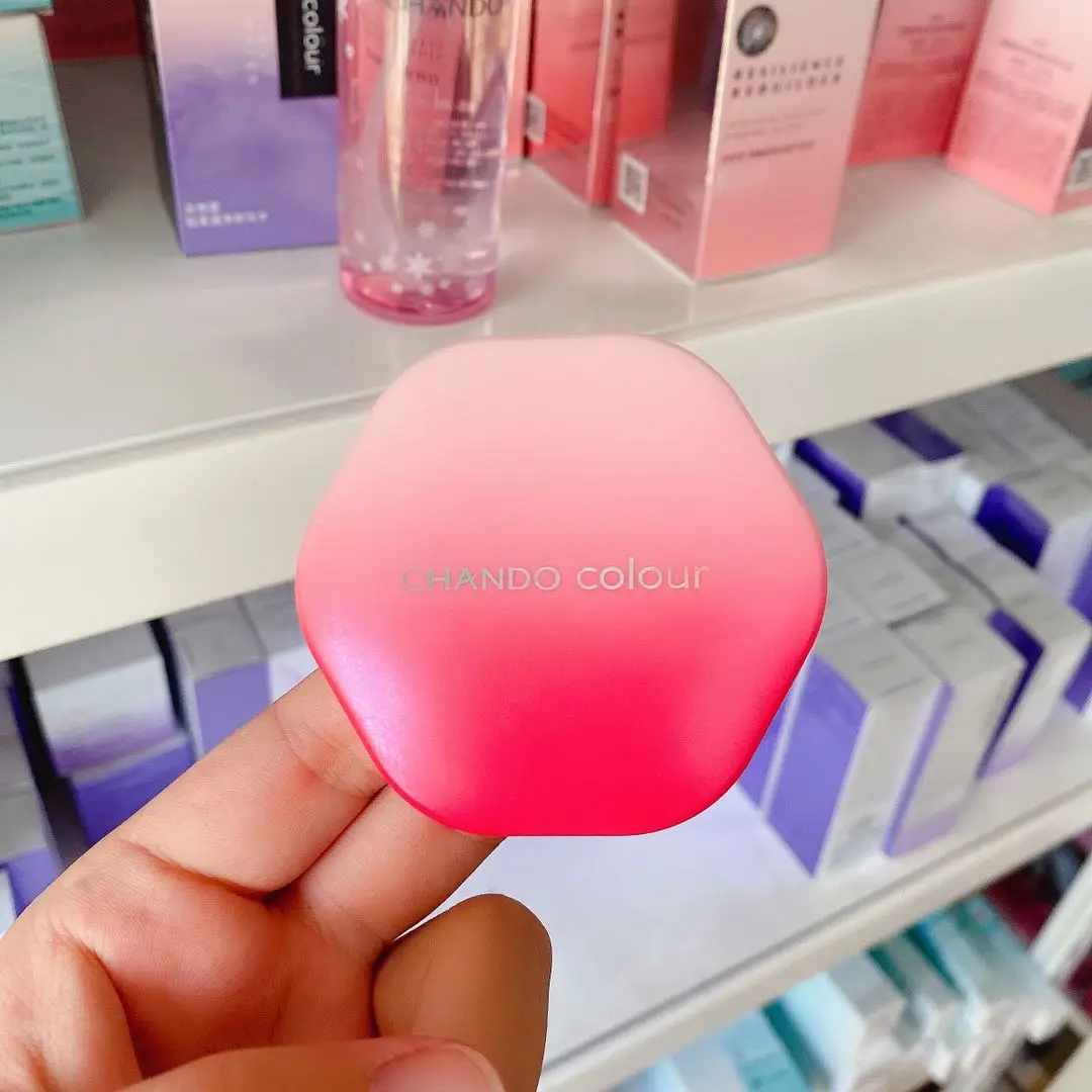 Chando Blush Gradient Face Shaping Blush 6g Free Brush Modify Outline Complexion Improvement Natural Repair