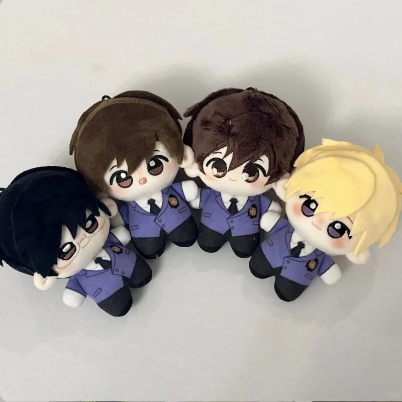 10cm Anime Fujioka Haruhi,Suo Tamaki Kawaii Cosplay Starfish Dango Cotton Doll Bags Pendant Mini Keychain Toy Figures Fans Gift