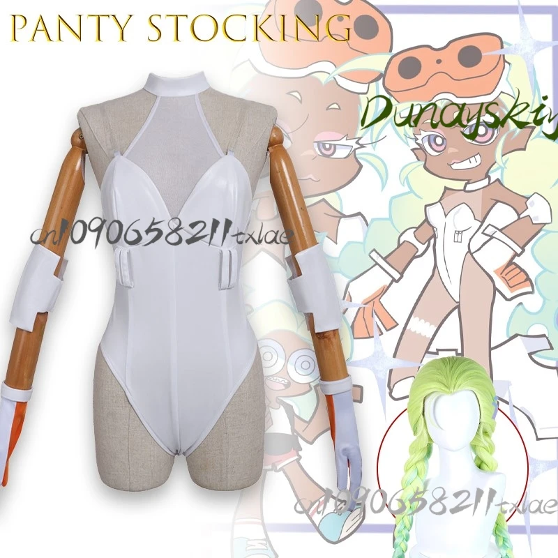 panty Anime Stocking With Garterbelt Cosplay Outfit Black Geek Girl Gunsmith Halloween Costume Sexy Girlcosplay Costume Uniform