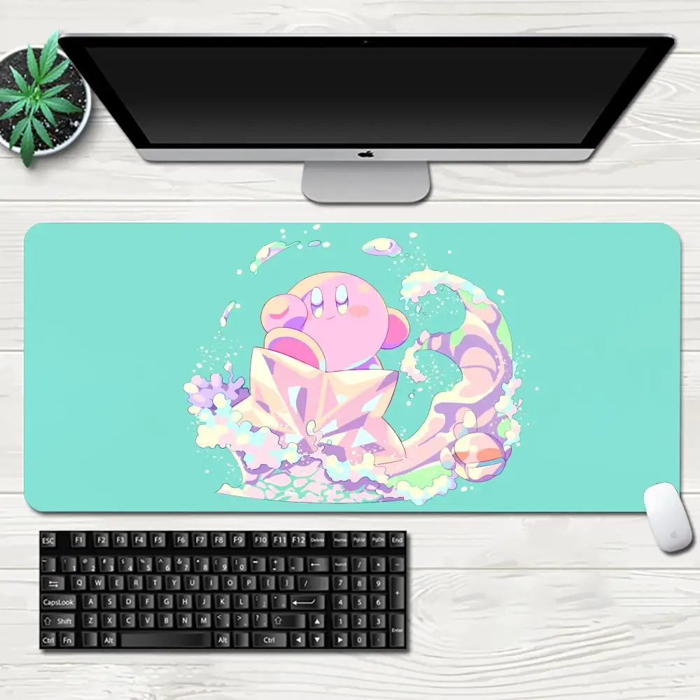 

Game Accessories Anime Pad Large Kawaii Cabinet Computer Gamer Thickened Rubber Anime Games Kirbys Mouse Writing Mouse Pad