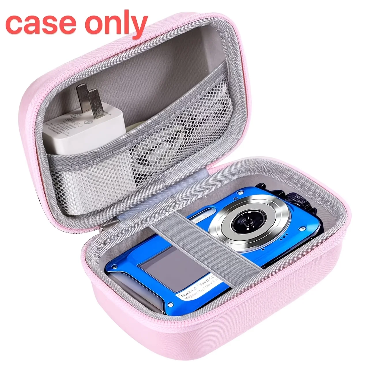 Kids Digital Camera Case for CAMKORY/for VAHOIALD/for Kodak Pixpro/for Sony DSCW800/830/for CANON PowerShot 180/190 Storage Bag