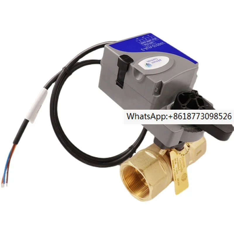 

Johnson VG1000 series electric ball valve VA9310-AUA-3 switch type actuator brass threaded two-way valve