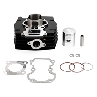 Topteng Cylinder Piston Gasket Kit 50mm for Suzuki AX 100 AX-100 2 Stroke Engine