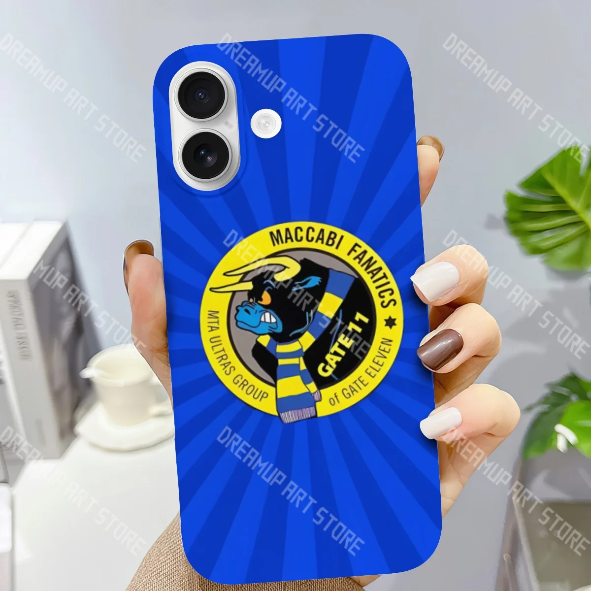 Maccabi Fanatic Case for iPhone 17 16 15 14 11 Pro Max 13 12  Air Mini XR XS X 8 7 6 6S Plus Soft Silicone Shockproof Cover