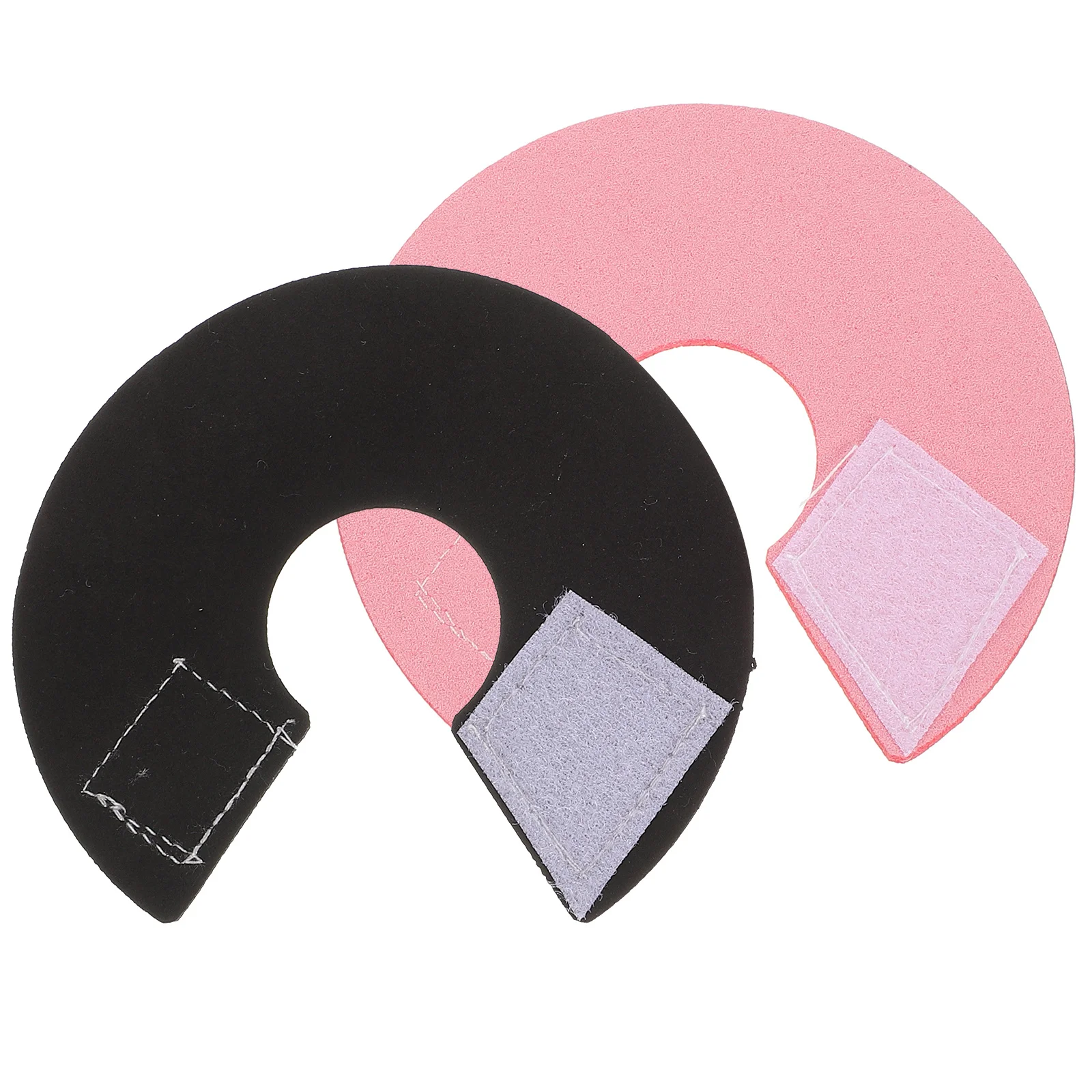 2 قطعة طوق مضاد للطبيب للطيور ، حلقة عنق الببغاء الواقية ، طوق استعادة طيور الحيوانات الأليفة ، شريط حول ياقة الملابس المضاد للعض ، مستلزمات الحيوانات الأليفة