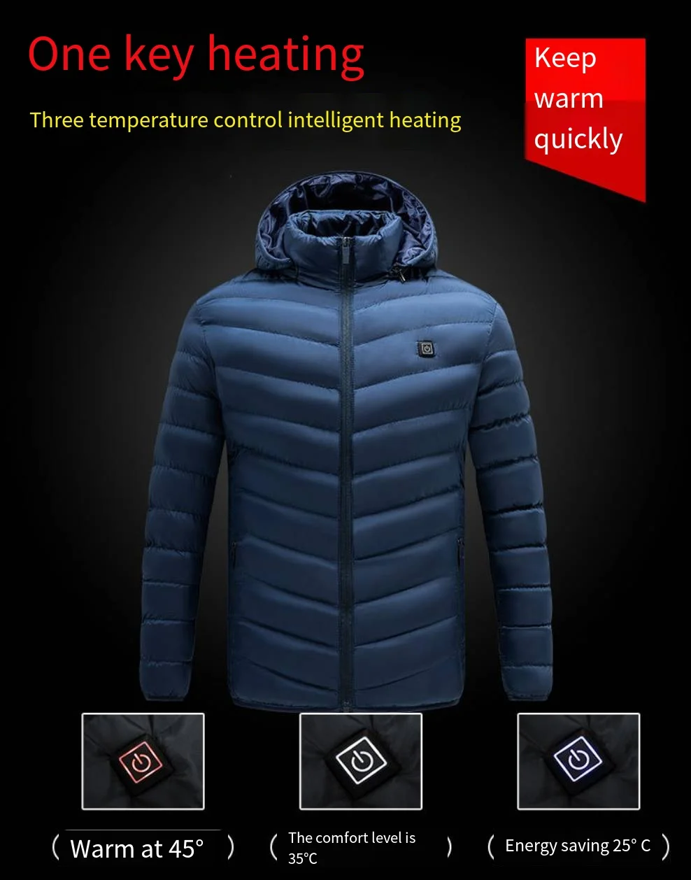 Men USB Infrared 11 Heating Areas Vest Jacket Men Winter Electric Heated Vest Waistcoat For Sports Hiking Oversized 6XL