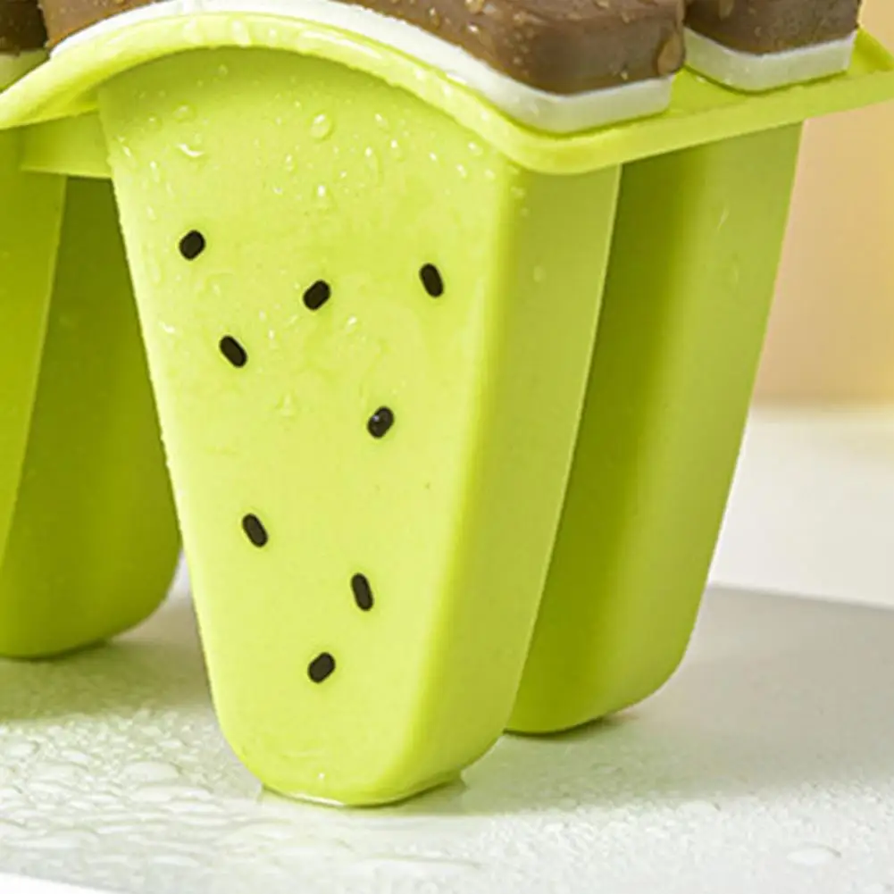 Leak-proof Ice Tray Fruit-shaped Ice Cube Mold Tray Spill-proof Summer Party Ice Maker Easy Release Diy Mold for Picnic Fun