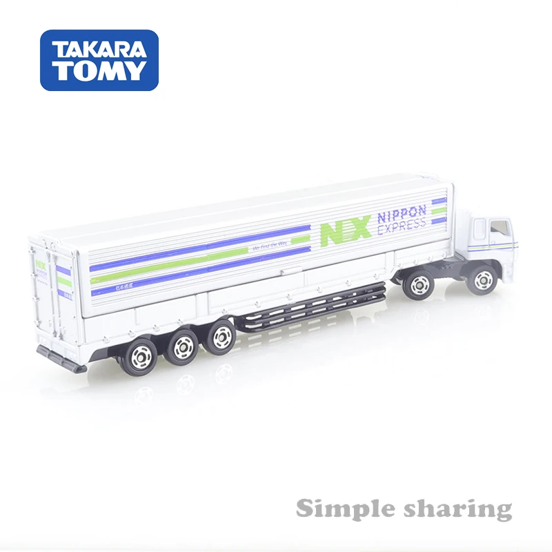 Takara Tomie Tomicalong Type Tomica No.135 Nx Nippon Express Wing Trailer Cars Kids Speelgoed Motorvoertuig Diecast Metalen Model