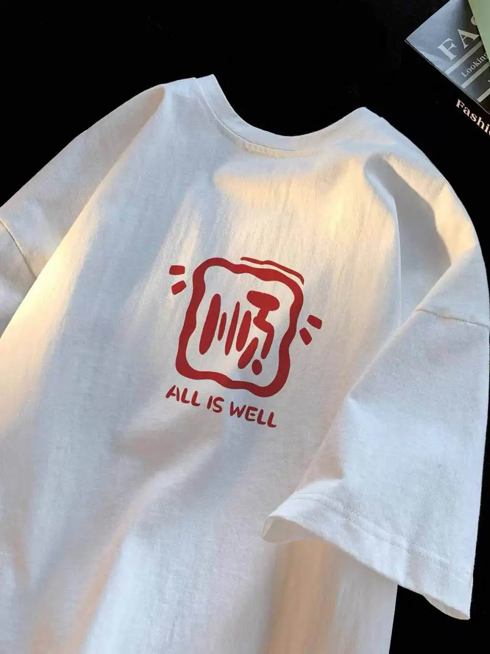 

Свободный крой, 100% хлопок, футболка, повседневная, удобная, дышащая, летняя, для мужчин и женщин больших размеров