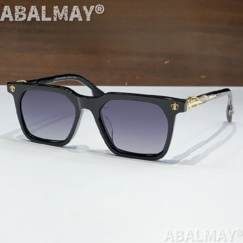 نظارات شمسية عالية الجودة للرجال والنساء 8266 مقاس 53-19-150 نظارات شمسية بتصميم عصري فاخر من التيتانيوم UV400 مع صندوق