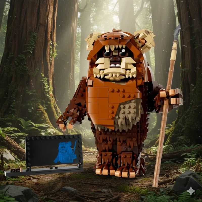 novitA-2026-set-di-costruzioni-3d-wicket-l'ewok-1010-pezzi--modello-mattoncini-75430-regalo-di-compleanno-natale-per-bambini