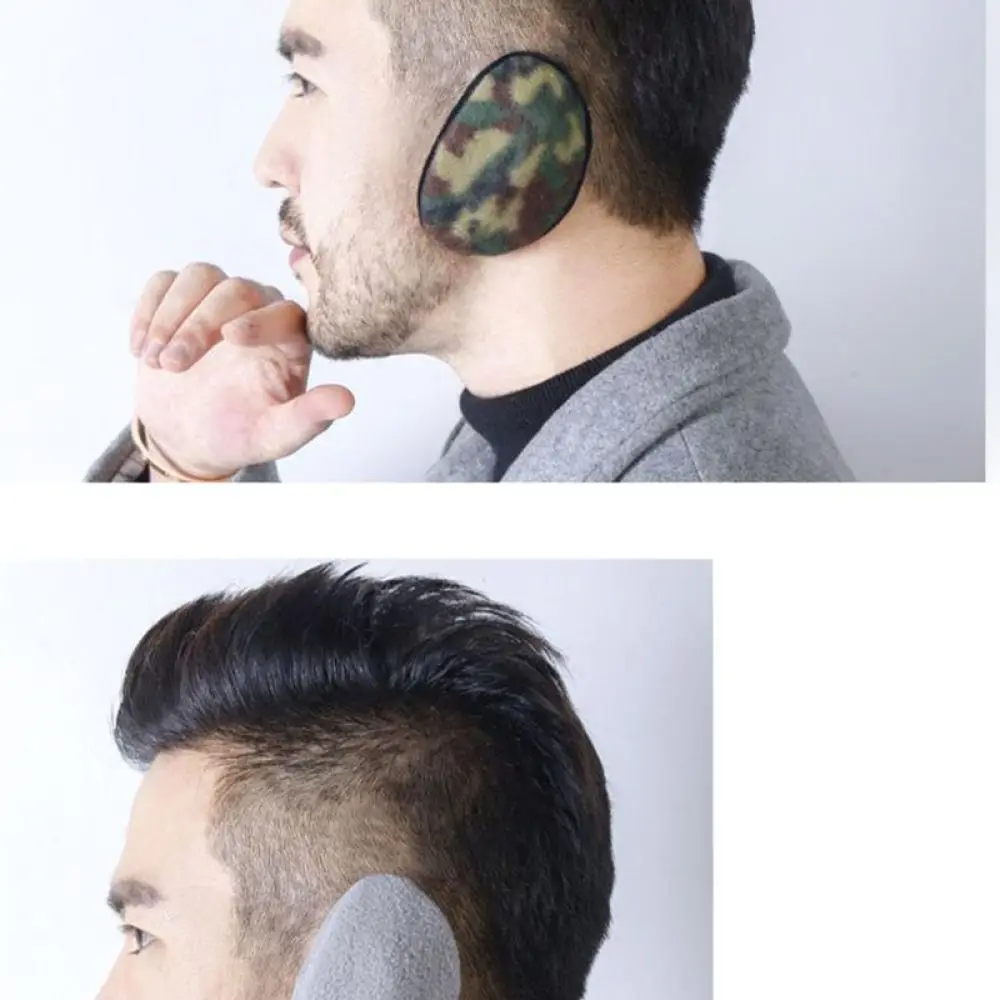 Outdoor Windproof Ear Warmers Winter Thermal Earmuffs Soft Protective Ear Covers For Unisex Cold Weather Gear Burgundy