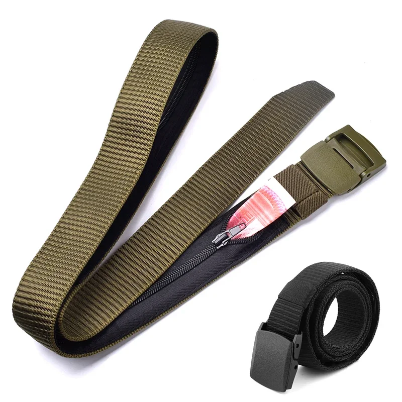 

Travel Safety Hidden Belt Adjustable Anti-theft Reloadable Items Storage Ticket Protects The Waist