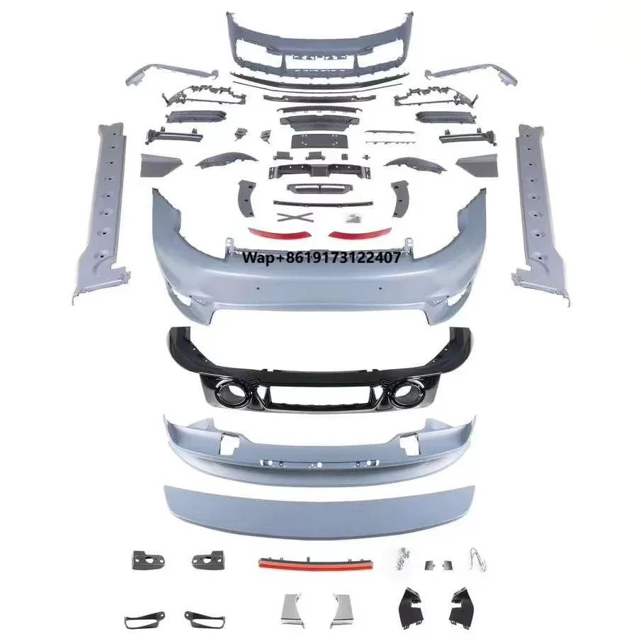 

Upgraded Turbo SD Front and Rear Bumper Assembly for 992.1 (2019-2023) New Condition Made of Durable PP Material