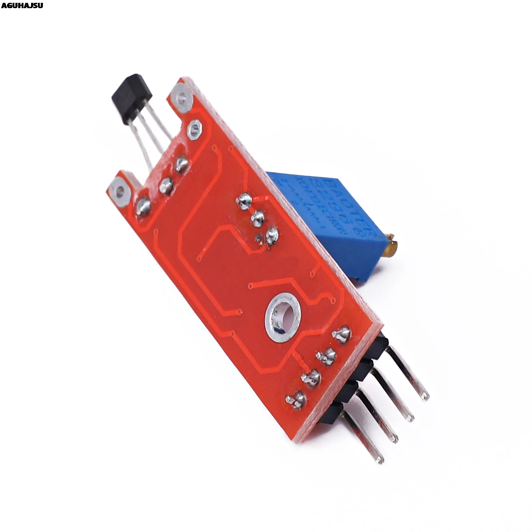 스마트 전자 선형 마그네틱 홀 스위치 속도 계산 센서 모듈, 아두이노 DIY 키트용, 4 핀 KY-024