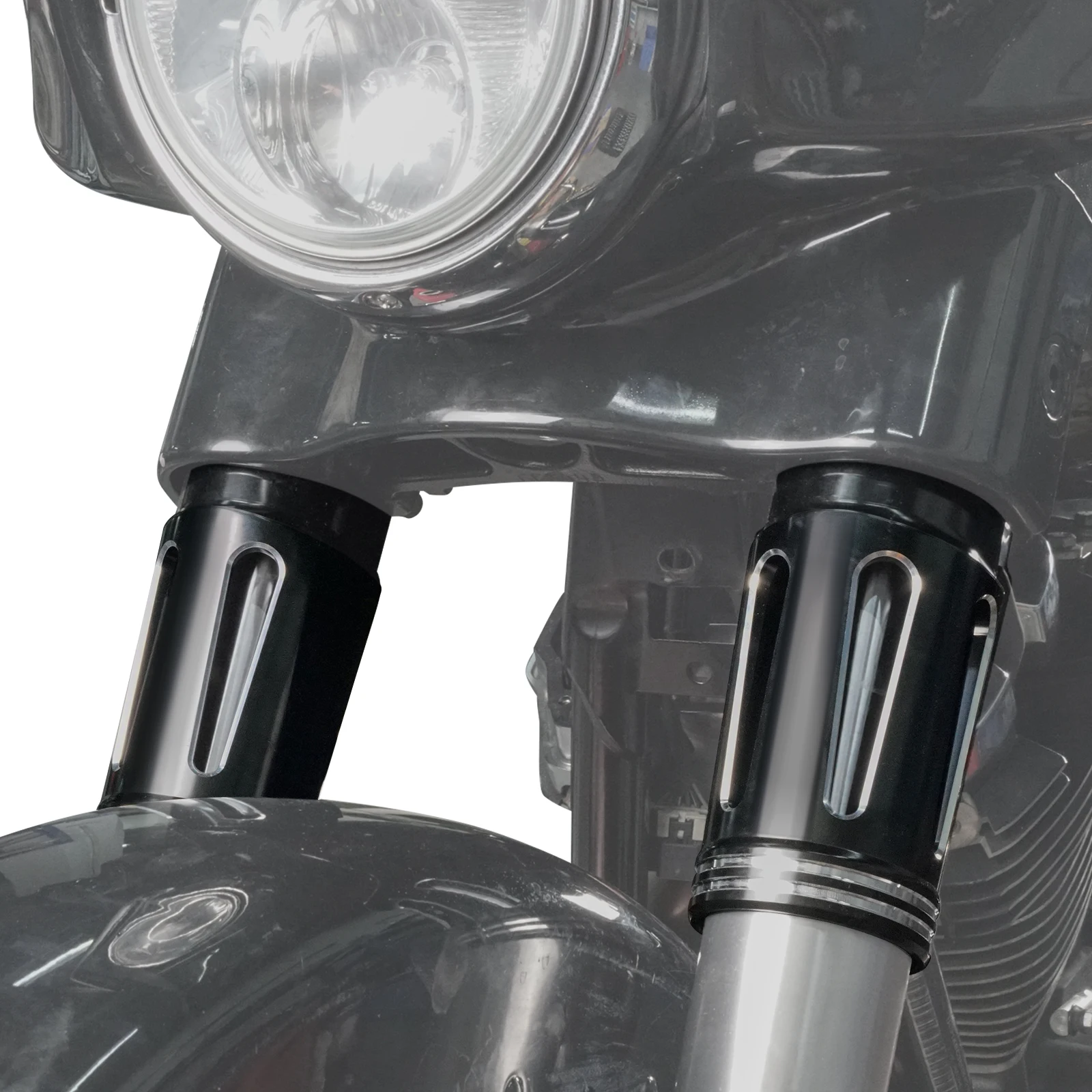 For Harley Street Glide Road Glide /Special 2015-2023 Fork Tube Fork Boot Cover For Harley Road King Electra Glide Ultra Limited