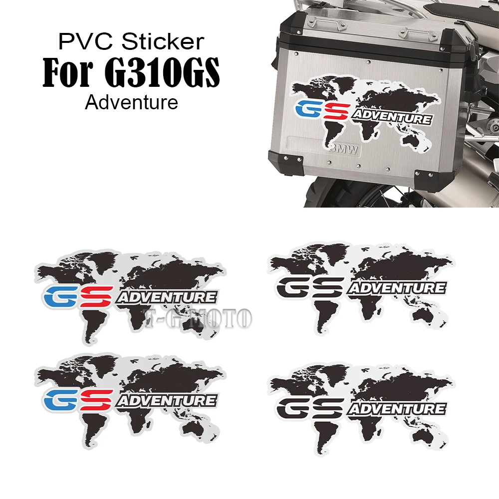 

G310GS Motorcycle Trunk Luggage Cases Panniers Stickers Decals For BMW G310GS G310 ADV GS